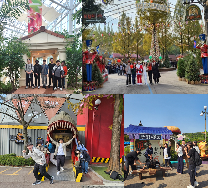 2024년 위드유 추계행사에서 직원들이 활동하는 모습 1